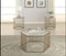 Oaklie Coffee Table, Champagne & Clear Glass